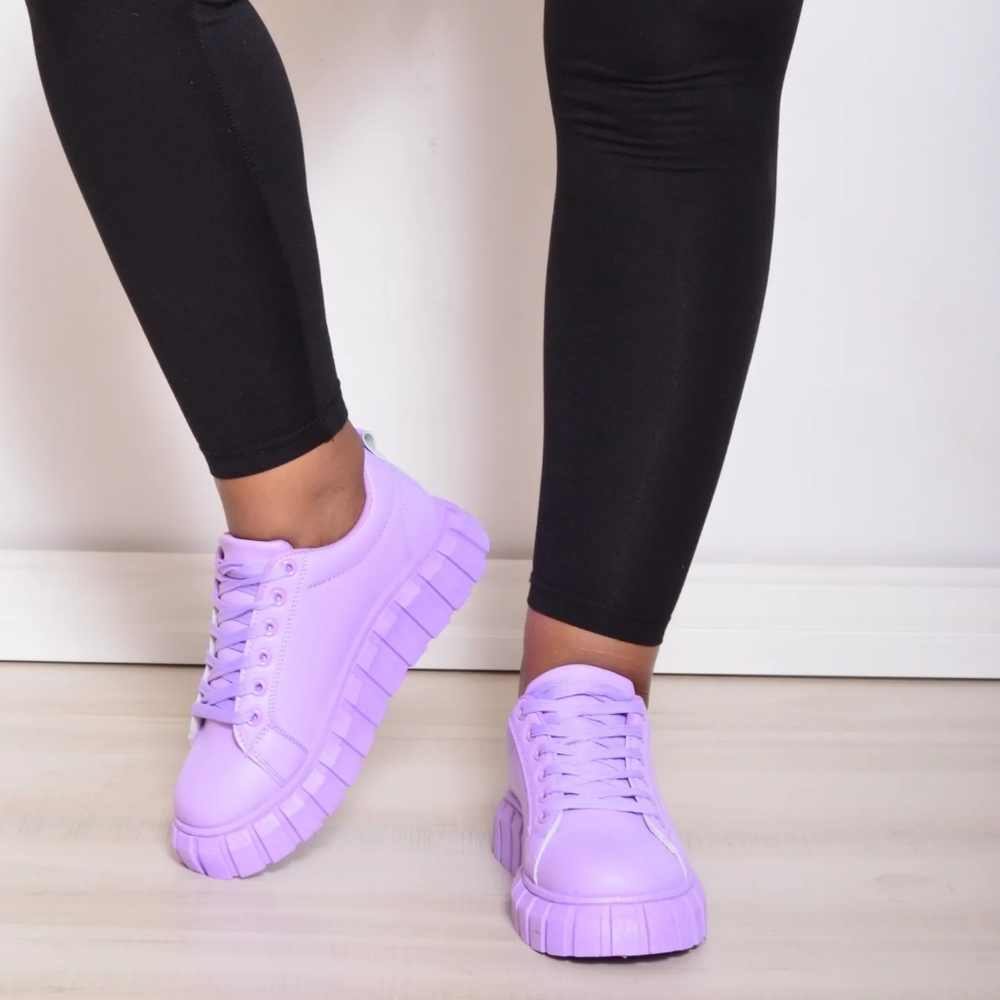 Dream High Sneakers-Lavender